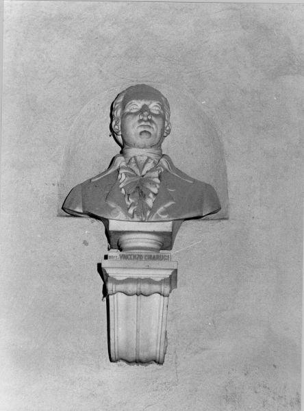 RITRATTO DEL DOTTOR VINCENZO CHIARUGI (busto) - bottega toscana (sec. XIX)