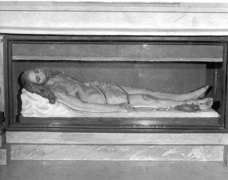 CRISTO MORTO (statua) - ambito italiano (prima metà sec. XX)