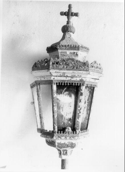 lanterna processionale, serie - ambito italiano (prima metà sec. XIX)