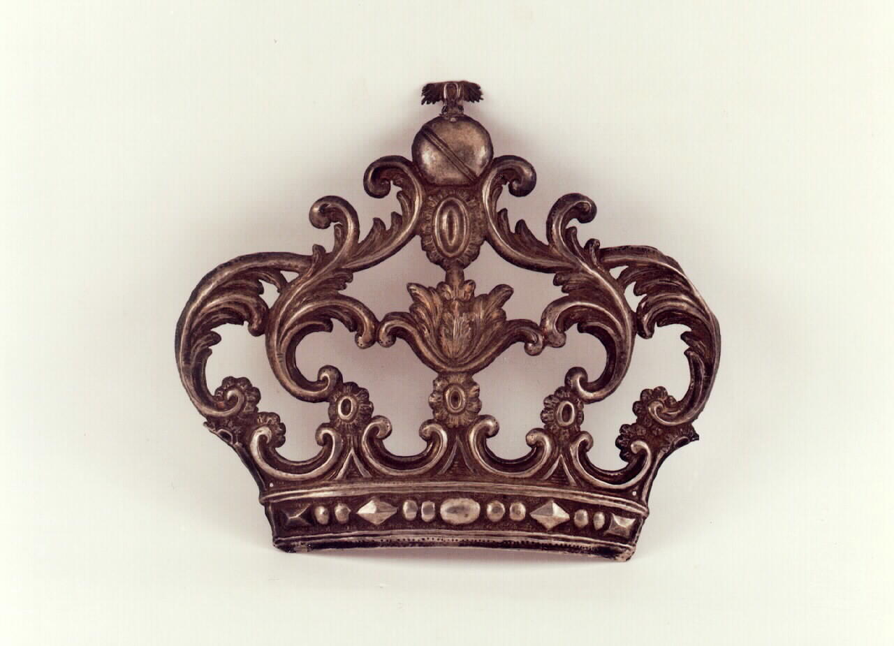 corona da quadro - bottega siciliana (Fine/inizio secc. XVIII/ XIX)
