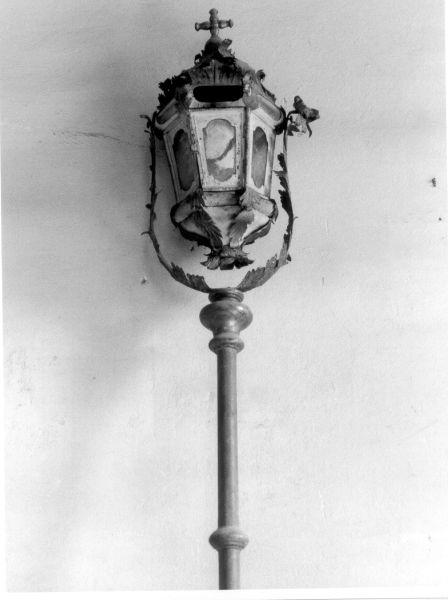 lanterna processionale, serie - ambito toscano (fine/inizio secc. XIX/ XX)
