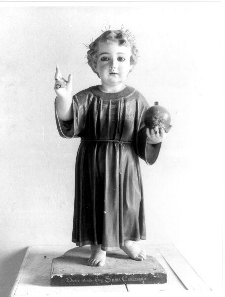 Gesù Bambino (statuetta devozionale) - ambito italiano (fine/inizio secc. XIX/ XX)