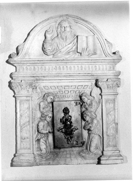tabernacolo murale - ambito toscano (sec. XVI)