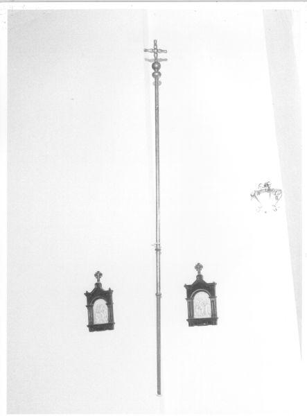 croce processionale - ambito livornese (sec. XIX)
