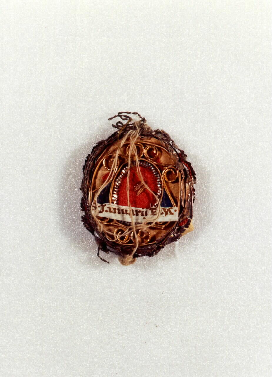 reliquiario - a capsula - bottega italiana (sec. XVIII)