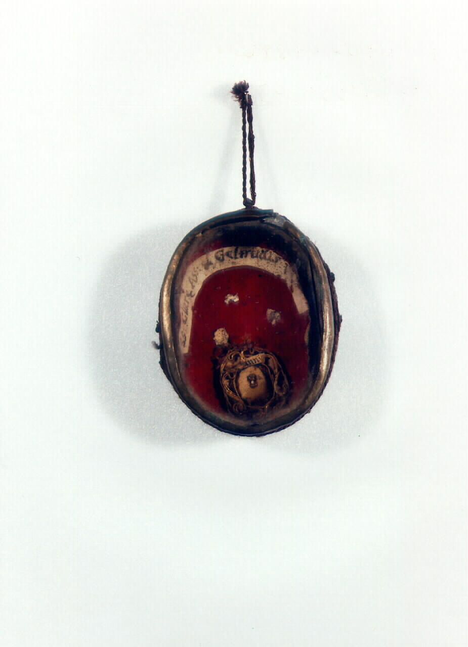 reliquiario - a capsula - bottega italiana (Seconda metà sec. XIX)