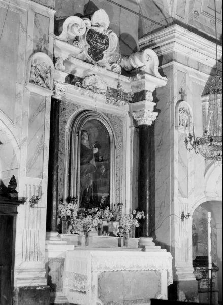 altare - bottega toscana (prima metà sec. XVIII)