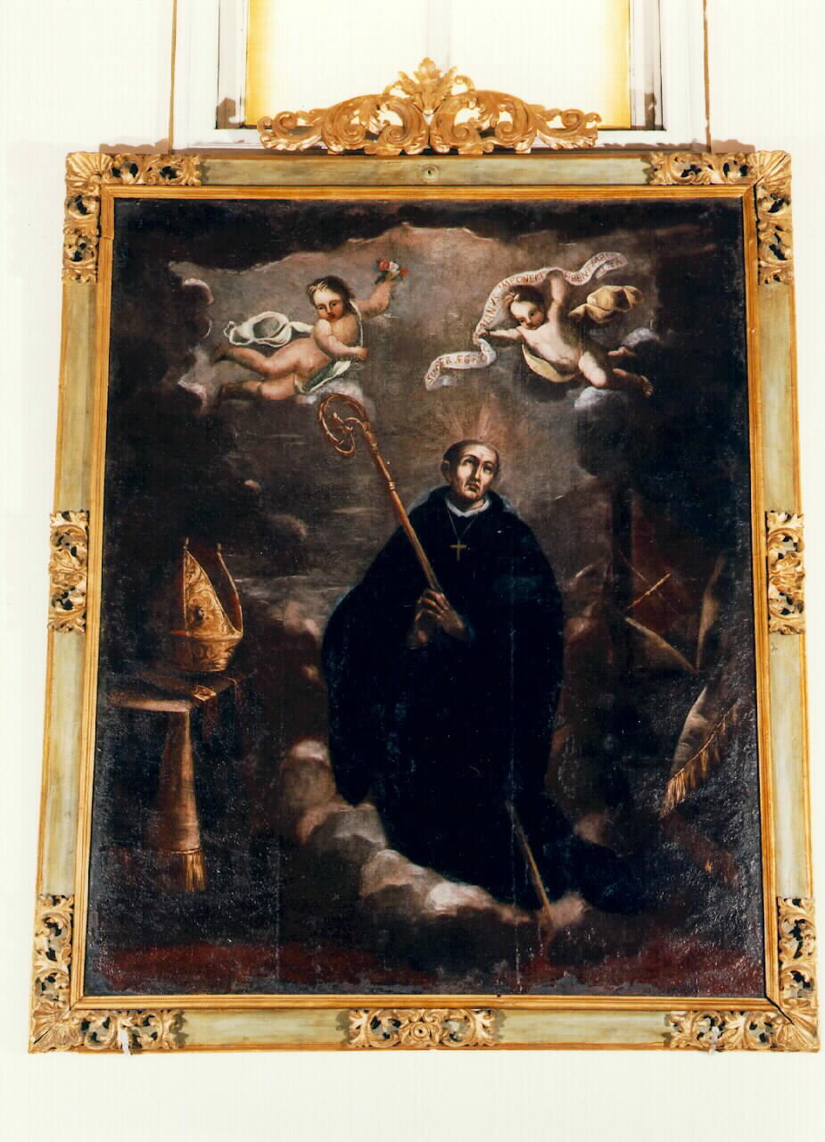 San Mauro abate (dipinto) - ambito siciliano (Seconda metà sec. XVIII)
