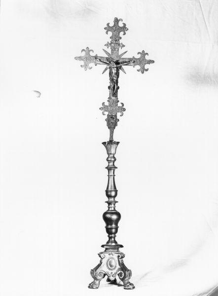 croce d'altare - bottega toscana (inizio sec. XVII)