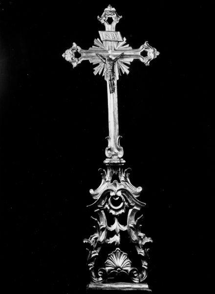 croce d'altare - bottega lucchese (metà sec. XVIII)