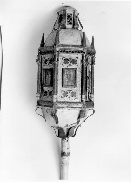 lanterna processionale, serie - ambito lunigianese (sec. XVIII)