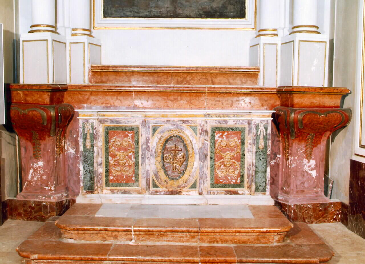 altare - ambito siciliano (Seconda metà sec. XVIII)