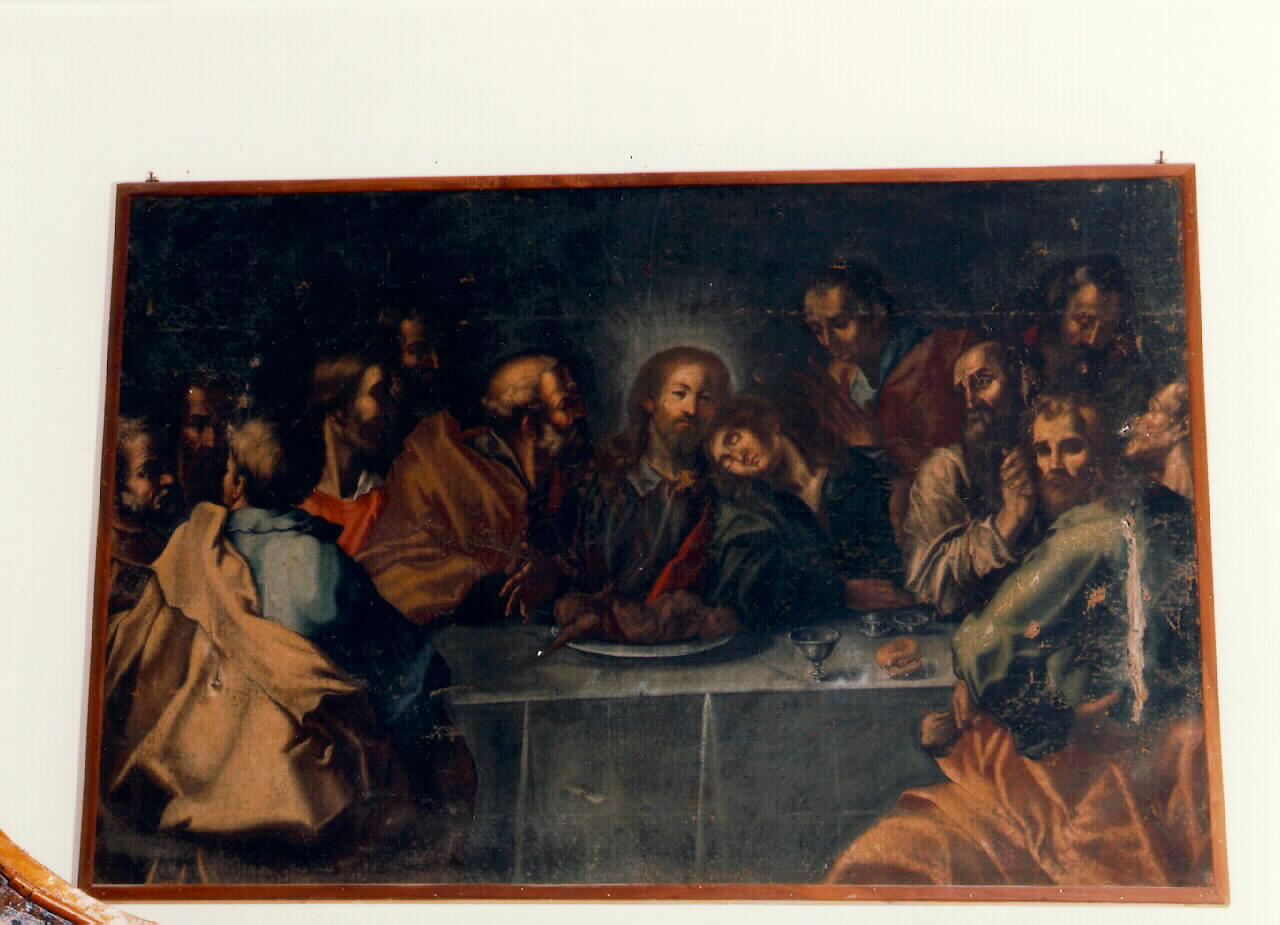 ultima cena (dipinto) - ambito siciliano (Prima metà sec. XIX)
