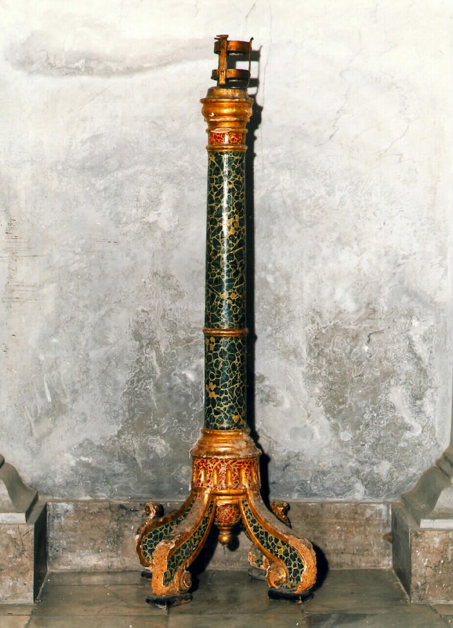 candelabro - produzione siciliana (Prima metà sec. XIX)