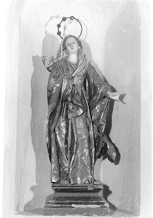 MARIA VERGINE (statua) - ambito italiano (secc. XVIII/ XIX)