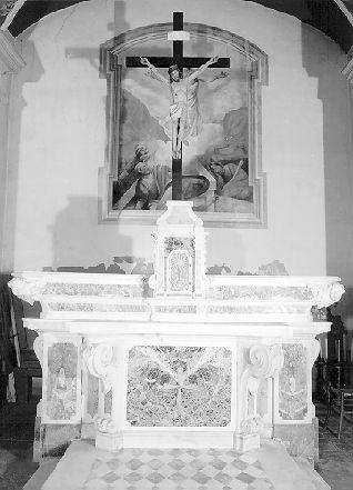 altare maggiore - ambito italiano (sec. XVIII)