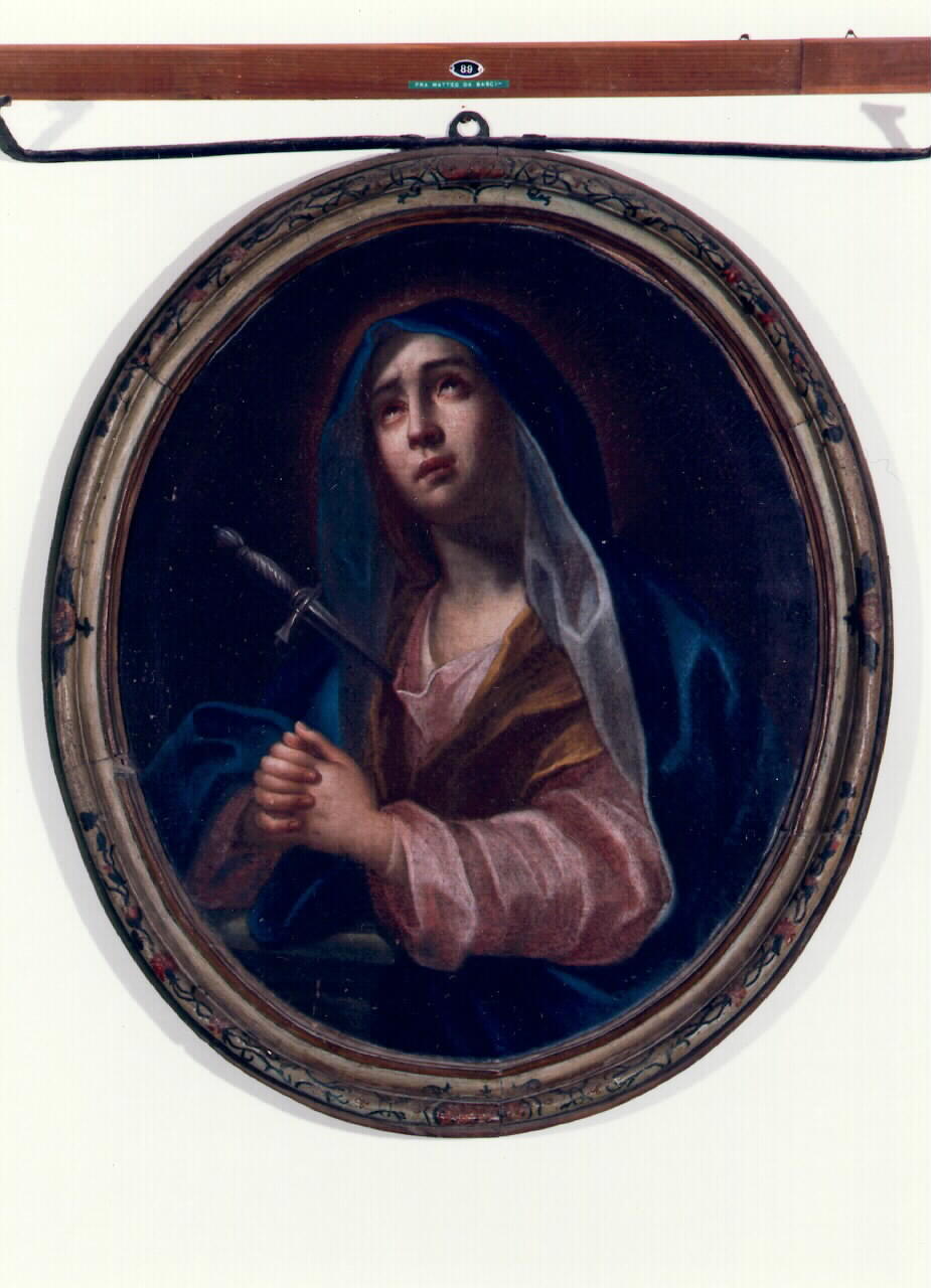 Madonna Addolorata (dipinto) - ambito siciliano (Seconda metà sec. XVIII)