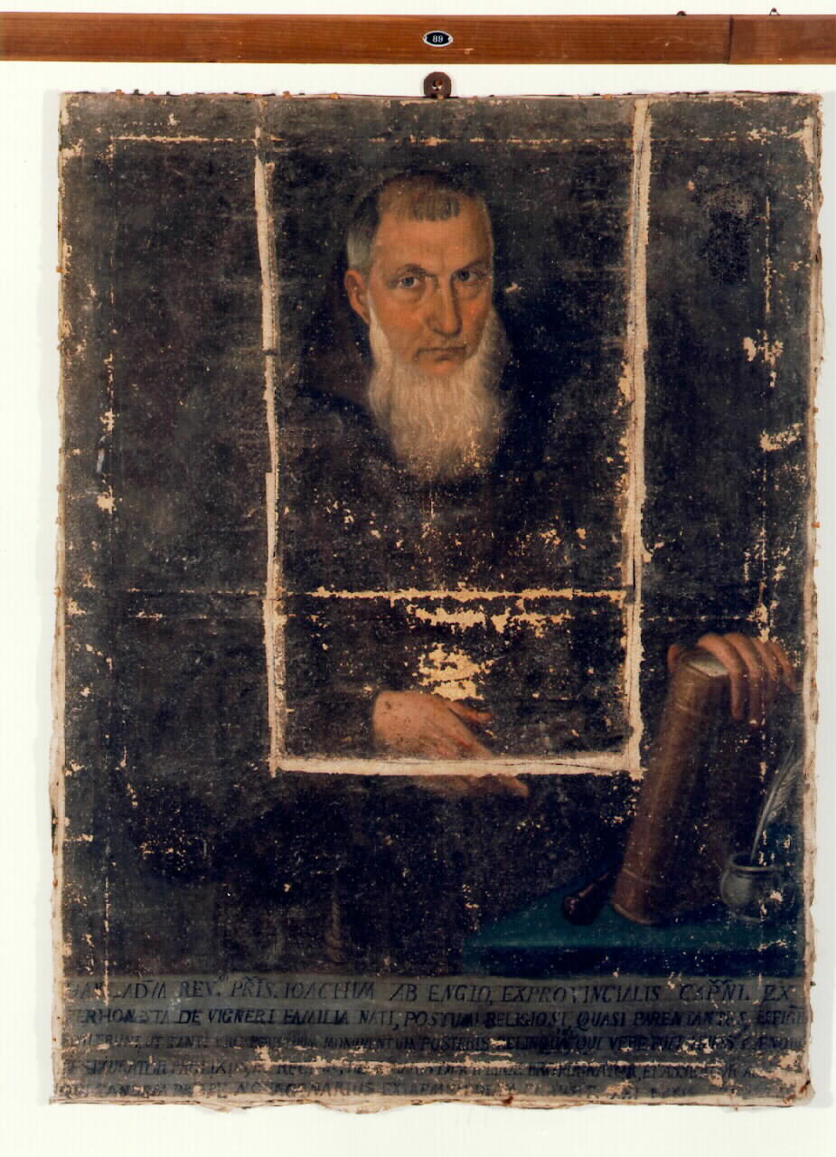 ritratto di padre Gioacchino da Gangi (dipinto) - ambito siciliano (Seconda metà sec. XIX)