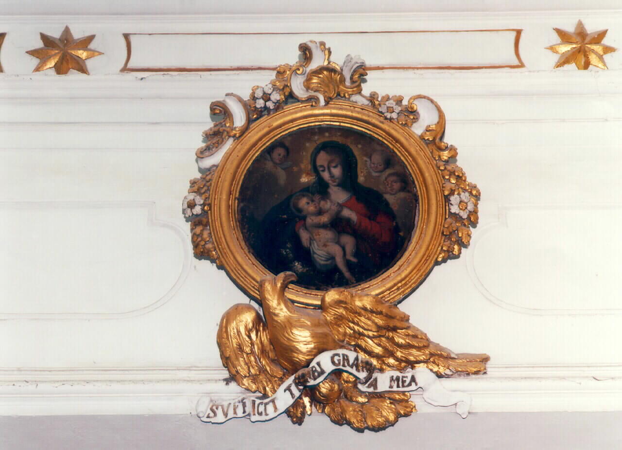 Madonna con Bambino (dipinto) - ambito siciliano (Prima metà sec. XIX)