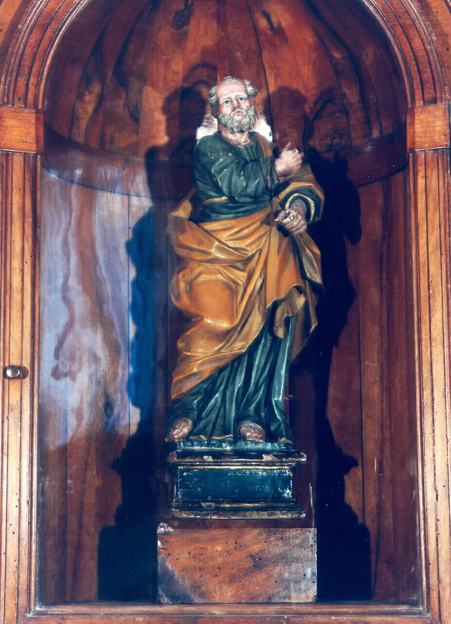 San Pietro apostolo (statuetta) - ambito siciliano (Seconda metà sec. XVIII)