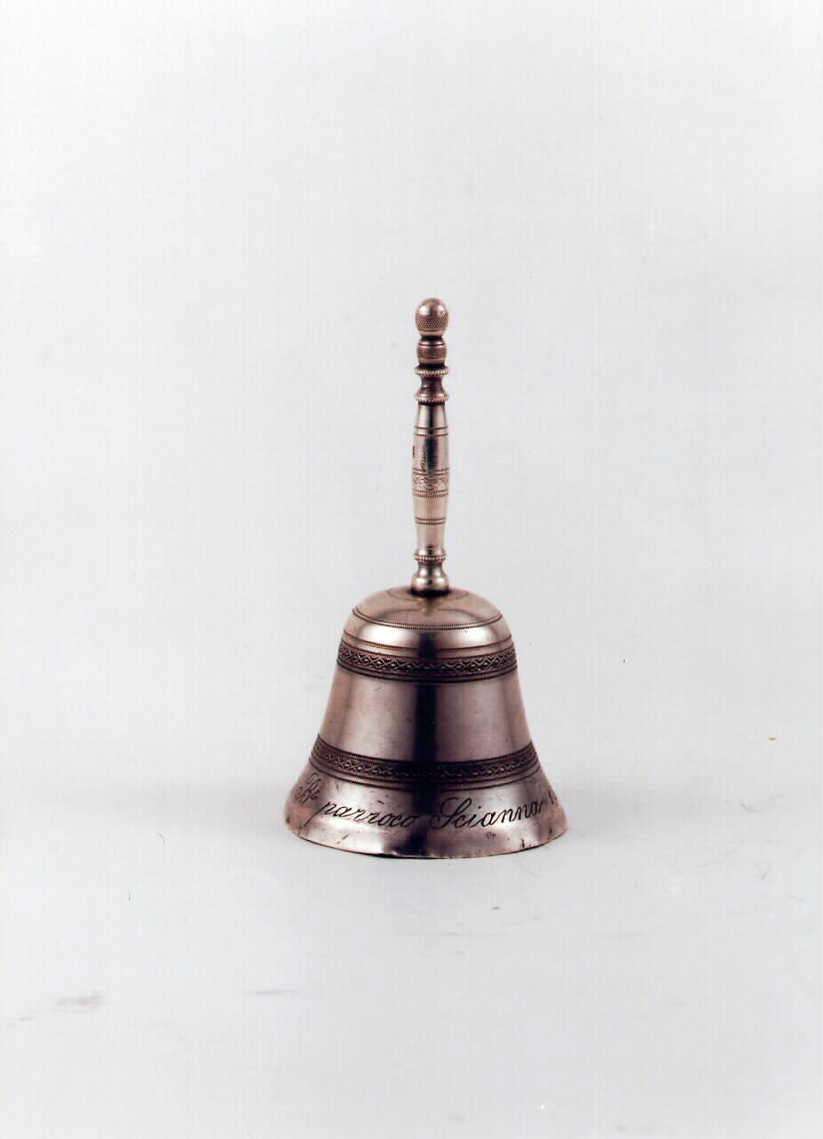 campanello d'altare - bottega siciliana (sec. XX)