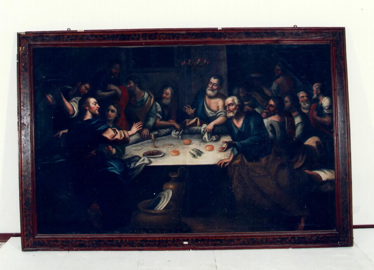 ultima cena (dipinto) - ambito siciliano (Prima metà sec. XIX)