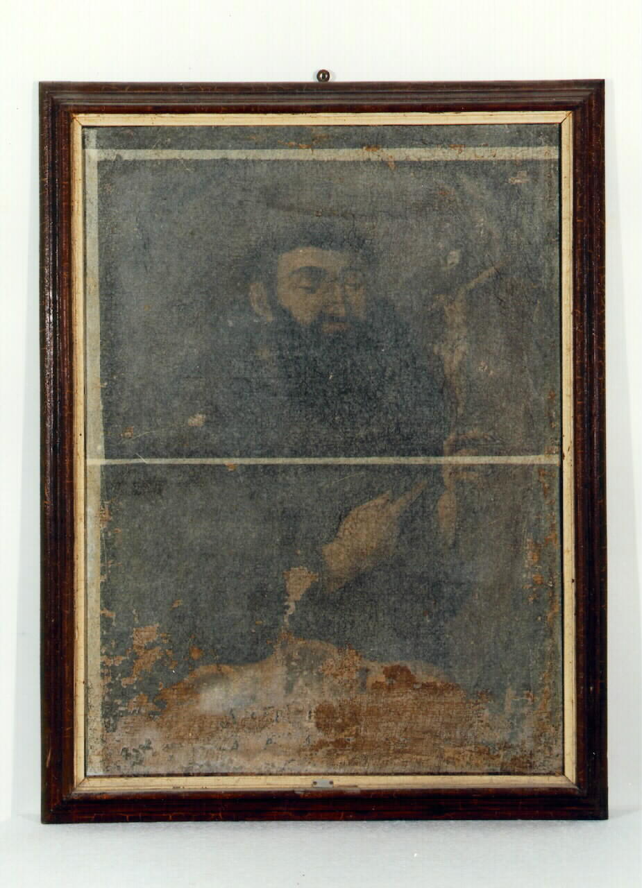 ritratto di frate cappuccino (dipinto) - ambito siciliano (Prima metà sec. XIX)