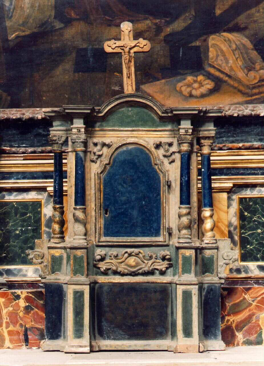 tabernacolo - produzione siciliana (Seconda metà sec. XVIII)