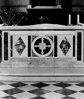 altare maggiore - ambito toscano (sec. XIX)