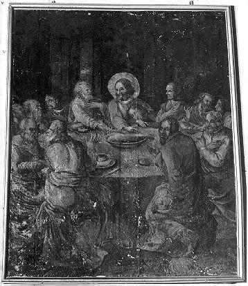 ULTIMA CENA (dipinto) - ambito livornese (sec. XVII)