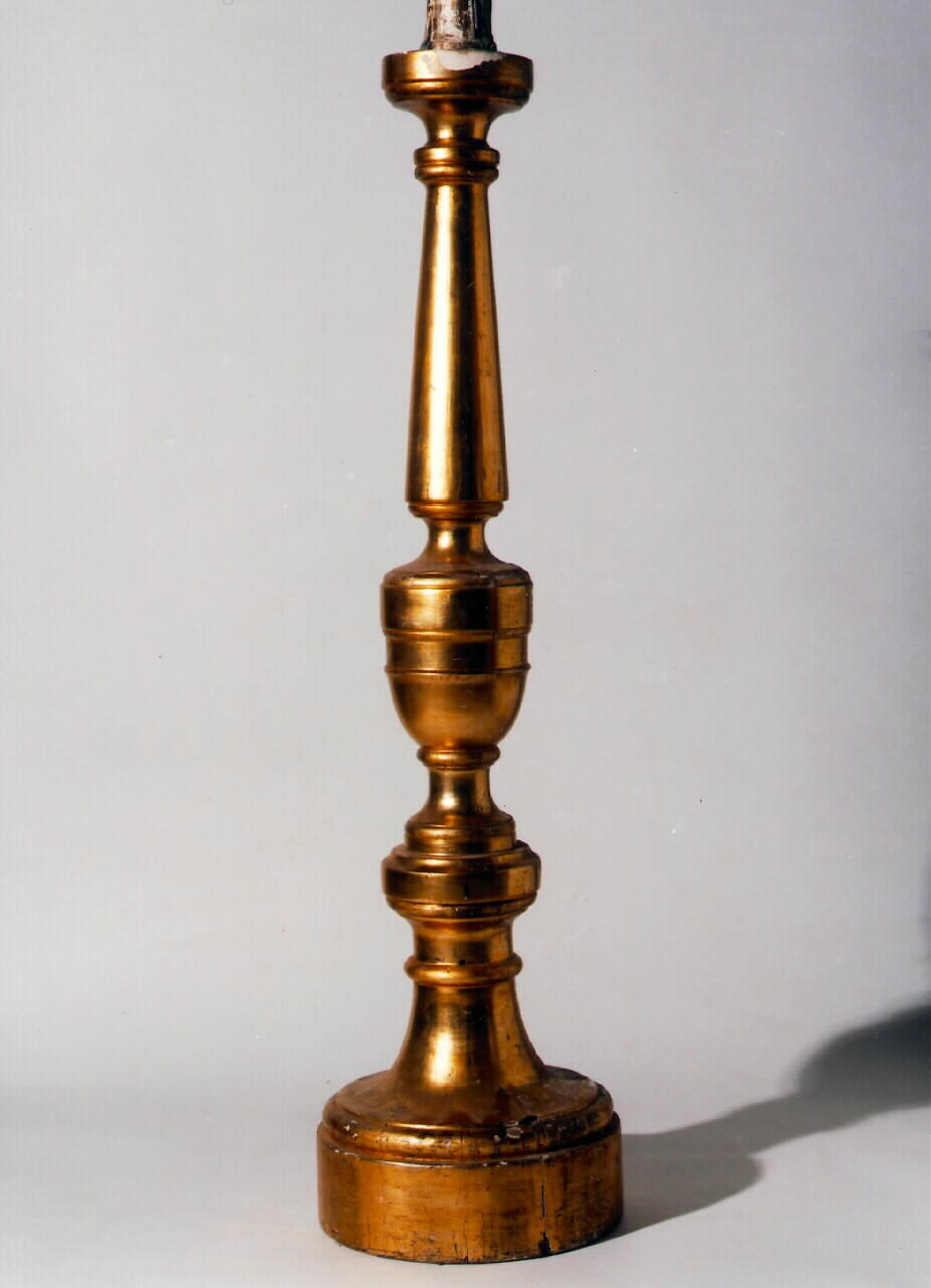 candelabro, serie - produzione siciliana (Fine/inizio secc. XIX/ XX)