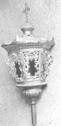 lanterna processionale, serie - ambito italiano (sec. XIX)