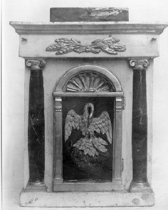 tabernacolo - a frontale architettonico di Cipriani Roberto (bottega), Cipriani Dionisio (bottega) (seconda metà sec. XIX)