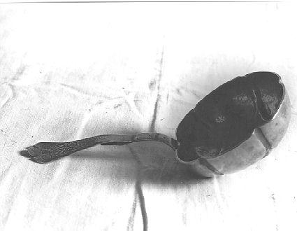 cucchiaio battesimale di Guglielmi Pietro (sec. XVII)