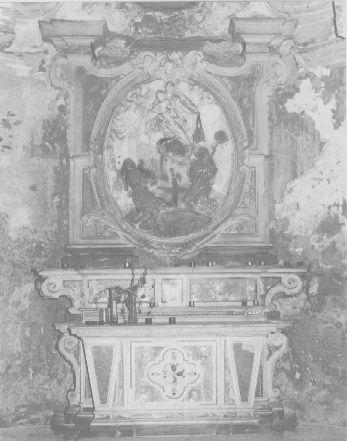 altare - ambito apuoversiliese (fine/inizio secc. XVII/ XVIII)