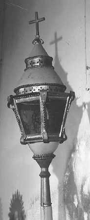 lanterna processionale, serie - ambito versiliese (sec. XIX)