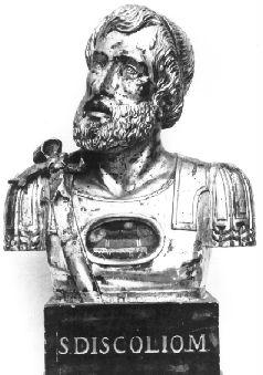 SAN DISCOLIO (reliquiario - a busto) - ambito italiano (sec. XVII)