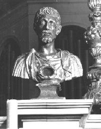 SAN GERMANO (reliquiario - a busto) - bottega fiorentina (prima metà sec. XVII)