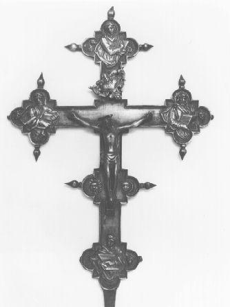 croce processionale - bottega toscana (inizio sec. XVII)