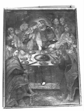 ULTIMA CENA (dipinto) - ambito toscano (sec. XVII)