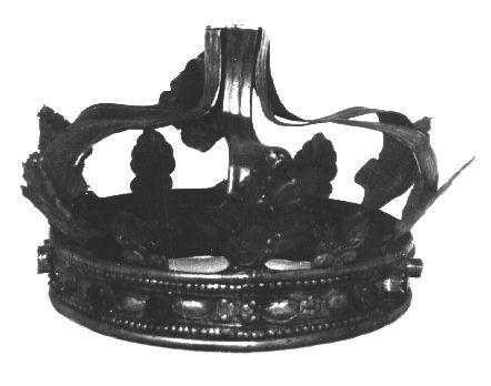 corona da statua di Razzuoli Luigi (bottega), Cipriani Roberto (bottega) (sec. XIX)