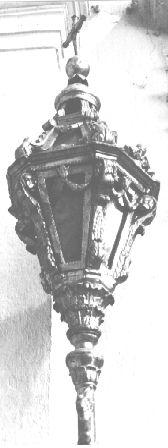 lanterna processionale, serie - ambito apuoversiliese (inizio sec. XIX)