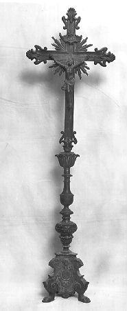 croce d'altare - bottega lucchese (sec. XVIII)