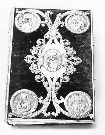 coperta di libro liturgico di Cipriani Roberto (attribuito) (terzo quarto sec. XIX)