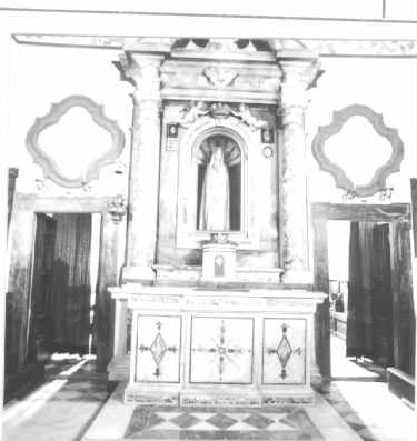 altare maggiore - ambito apuoversiliese (prima metà sec. XVII)