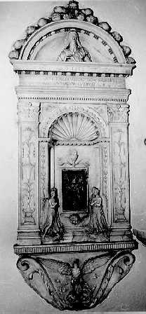 tabernacolo murale di Stagi Lorenzo (maniera) (fine/inizio secc. XV/ XVI)