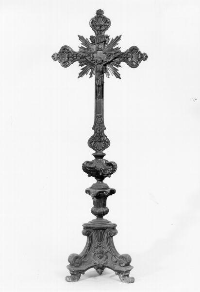 croce d'altare - ambito toscano (primo quarto sec. XX)