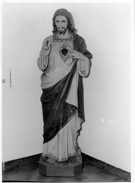 Sacro Cuore di Gesù (statua) - bottega toscana (prima metà sec. XX)