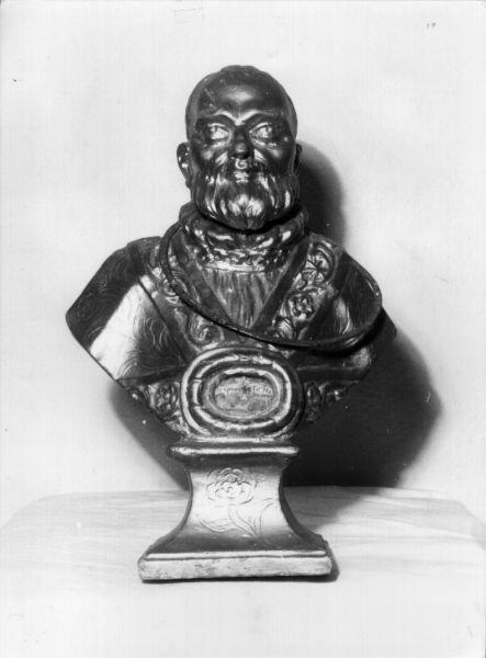 SAN FILIPPO NERI (reliquiario - a busto) - bottega toscana (seconda metà sec. XVIII)