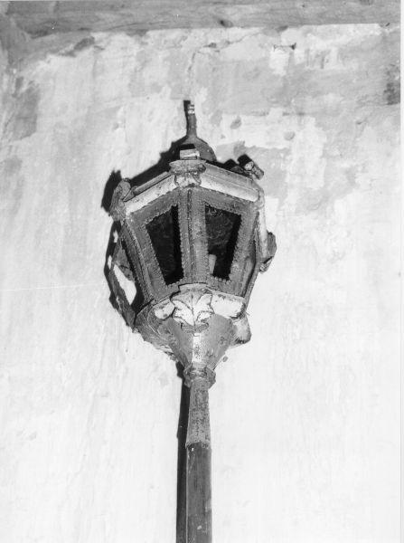 lanterna processionale - ambito toscano (prima metà sec. XIX)